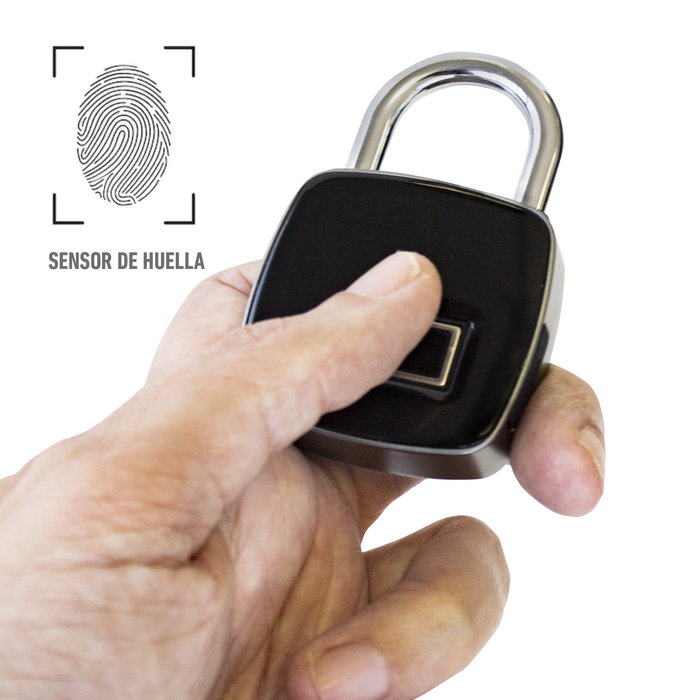 Phoenix technologies Candado Inteligente con Huella Dactilar, Alta Seguridad, IP65 Resistente al Agua Phoenix technologies Candado Inteligente con Huella Dactilar, Alta Seguridad, IP65 Resistente al Agua