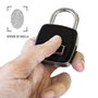 Phoenix technologies Candado Inteligente con Huella Dactilar, Alta Seguridad, IP65 Resistente al Agua