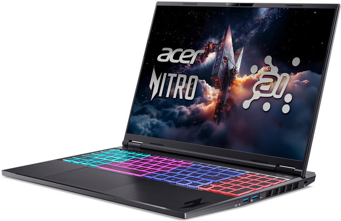 Acer Nitro 16 AI con Ryzen AI 7 350, 16GB RAM, 1TB SSD y RTX 5050