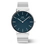 Daniel Wellington DW00100776 con correa gris y esfera azul