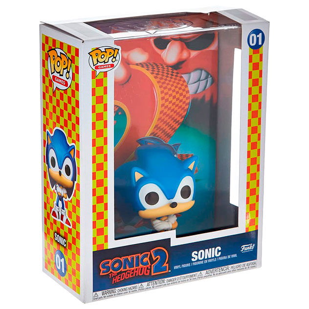 FUNKO Figura POP Game Cover Sonic Exclusive FUNKO Figura POP Game Cover Sonic Exclusive