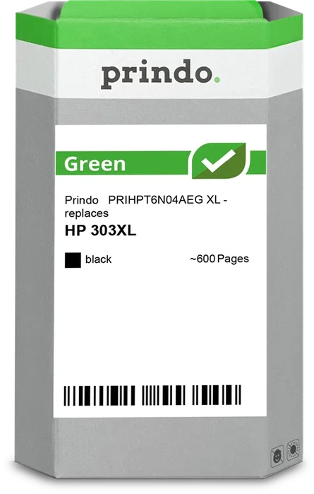 Prindo Cartucho de tinta negro Green XL PRIHPT6N04AEG Prindo Cartucho de tinta negro Green XL PRIHPT6N04AEG