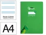 Liderpapel Cuaderno Espiral Pautaguía A4 Verde