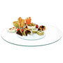 Saveur et Degustation Fuente Giratoria Cristal Transparente 45 cm para Aperitivos y Postres