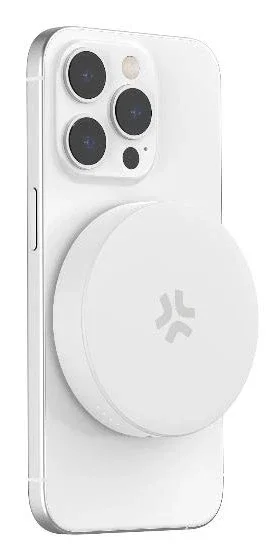 Celly MAGPB3000 Power Bank Inalámbrico Magsafe 3000 mAh Cargador Portátil 5 W Blanco para iPhone