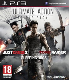 Square Enix Ultimate Action Triple Pack (Just Cause 2, Sleeping Dogs, Tomb Raider)