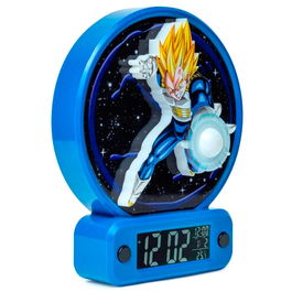 TEKNOFUN Despertador Vegeta Dragon Ball Z con Fecha, Hora y Temperatura