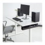 LogiLink KAB0070 Bandeja de gestión de cables para montaje bajo escritorio, Negro