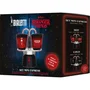Bialetti Cafetera Italiana BIA8006363095280 Colección Stranger Things Set Mini Express con 2 Tazas Termosensibles Negro/Rojo