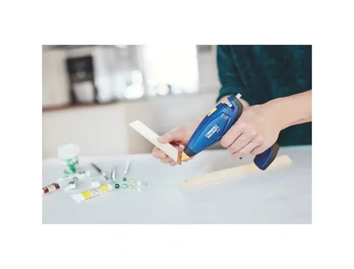 Rapid BGX7 Pistola de Silicona Caliente con Batería, Barras de 7 mm, Dimensiones 210x275x77 mm para Bricolaje