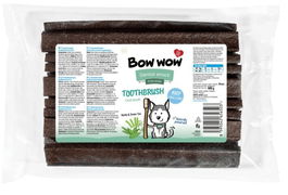 Bowwow Snack Cepillo Bow Wow Dientes 21cm 20un Perro Higiene Bucal Natural