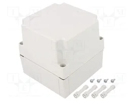 FIBOX MNX Carcasa Universal de Policarbonato Gris
