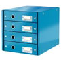 LEITZ Módulo de 4 cajones Click&Store Plegable Azul