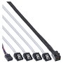 InLine 27630B Cable Mini SAS HD x4 (SFF-8643) a 4 x SATA, 1 m