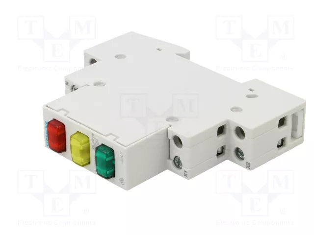 SIEMENS Indicador de tensión 230VAC para raíl DIN SIEMENS Indicador de tensión 230VAC para raíl DIN