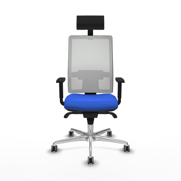 PIQUERAS Y CRESPO Silla de oficina Horna Azul y Blanco PIQUERAS Y CRESPO Silla de oficina Horna Azul y Blanco