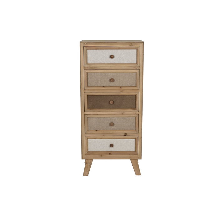 DKD Home Decor Chifonier Abeto Lino 48x35x106 DKD Home Decor Chifonier Abeto Lino 48x35x106