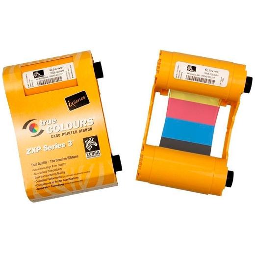 Zebra Cinta de Transferencia Térmica TrueColours para ZXP Series 3 y Datamax EX2 Zebra Cinta de Transferencia Térmica TrueColours para ZXP Series 3 y Datamax EX2