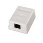Aisens Roseta de Superficie RJ45 Cat.5e UTP 1 Toma Blanco A138-0296