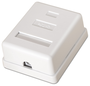 Aisens Roseta de Superficie RJ45 Cat.5e UTP 1 Toma Blanco A138-0296