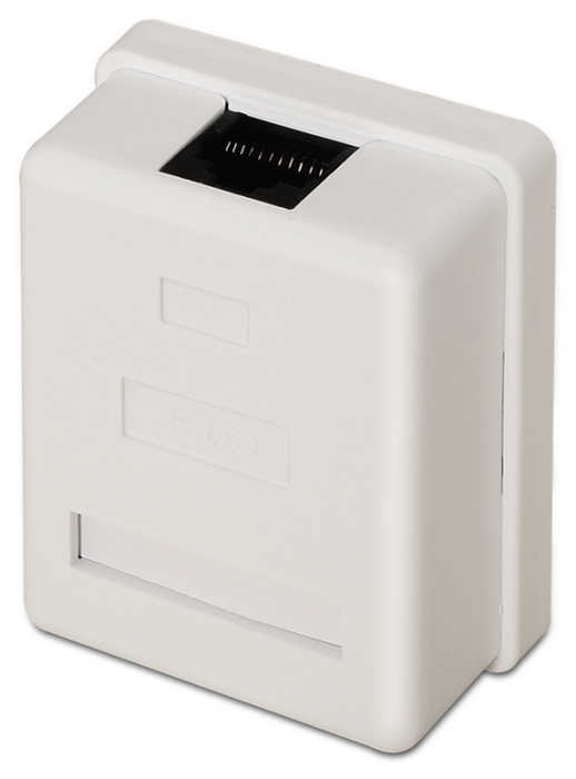 Aisens Roseta de Superficie RJ45 Cat.5e UTP 1 Toma Blanco A138-0296