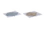 DKD Home Decor Mantel Atlantico Azul Blanco Poliester 150x150x0.5 cm Set de 5