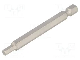 WIHA Punta de destornillador Hex 4 mm, 1/4 pulg, 70 mm