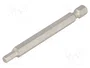 WIHA Punta de destornillador Hex 4 mm, 1/4 pulg, 70 mm