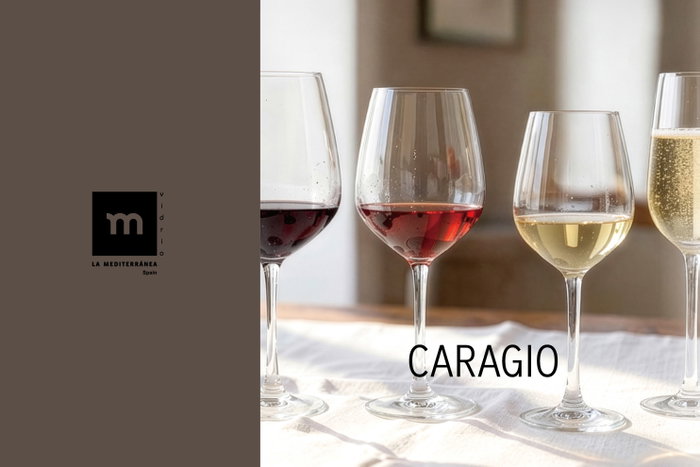 La Mediterranea Copa de Vino Caragio 35 cl (24 Unidades) inevitable La Mediterranea Copa de Vino Caragio 35 cl (24 Unidades) inevitable