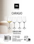 La Mediterranea Copa de Vino Caragio 35 cl (24 Unidades) inevitable