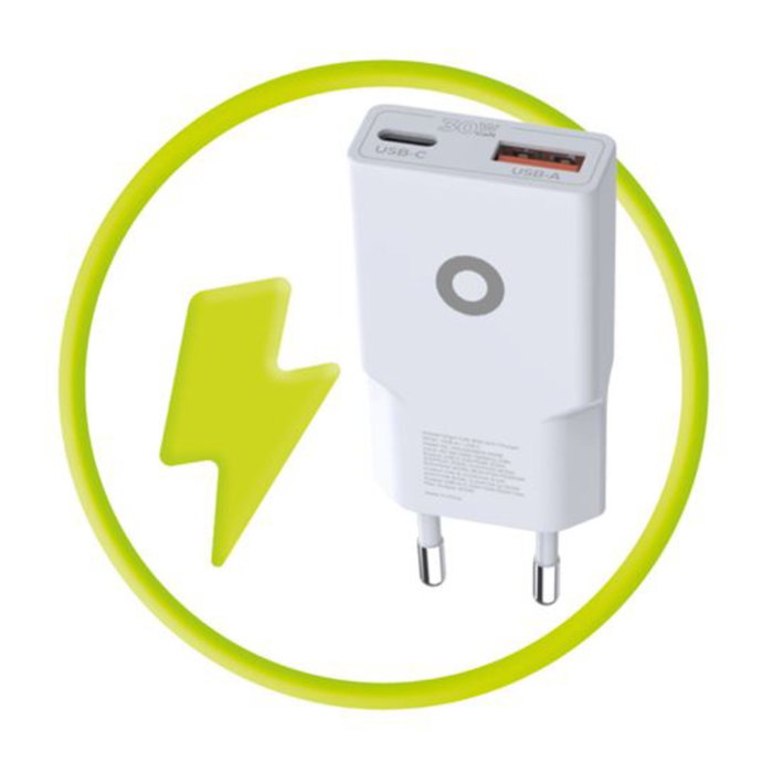 Mobile Origin 30W Slim Charger TÜV MO16 USB-A + USB-C