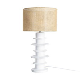 Lámpara Mesa Resina Iluminación 38 X 38 X 70,50 cm