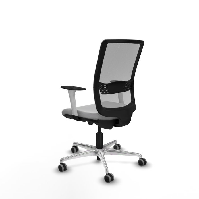 PIQUERAS Y CRESPO Silla de oficina Haches Gris con mecanismo Sincro/Traslack PIQUERAS Y CRESPO Silla de oficina Haches Gris con mecanismo Sincro/Traslack