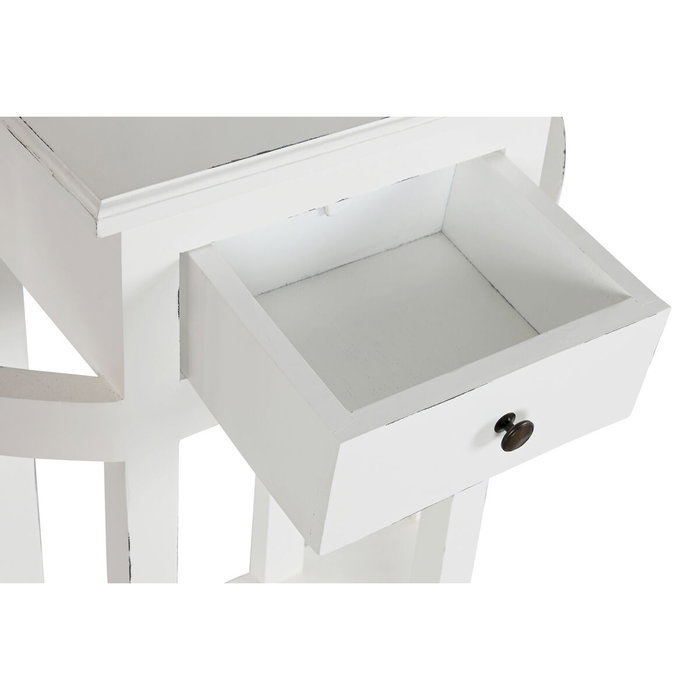 DKD Home Decor Recibidor Caobilla Blanco Roto