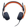 Logitech Zone Learn Auriculares alámbricos Diadema Educación Azul Naranja