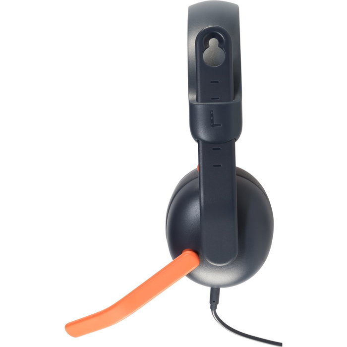 Logitech Zone Learn Auriculares Alámbricos Supraaurales Azul y Naranja Logitech Zone Learn Auriculares Alámbricos Supraaurales Azul y Naranja