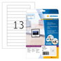 HERMA 5069 Etiquetas para impresora A4 Blanco