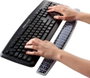 Fellowes Reposamuñecas para Teclado Blanco/Negro