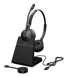 Jabra Engage 55 SE Stereo Link400c UC con estación de carga