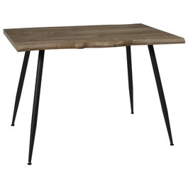 Home Deco Factory Mesa de Comedor Rústica 110x75 cm
