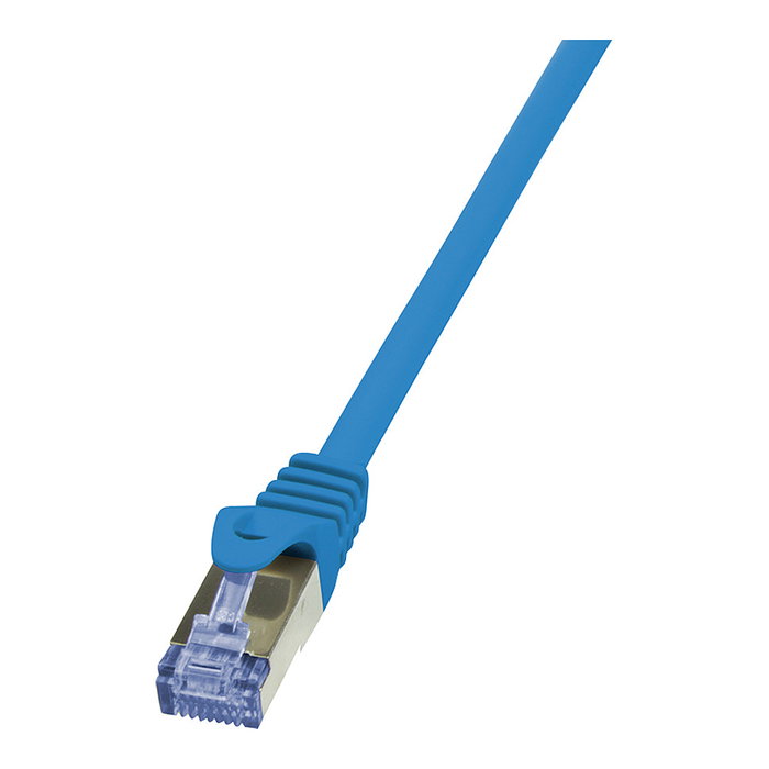 LogiLink Patch Cable Cat.6A S/FTP PrimeLine azul 1,50m LogiLink Patch Cable Cat.6A S/FTP PrimeLine azul 1,50m