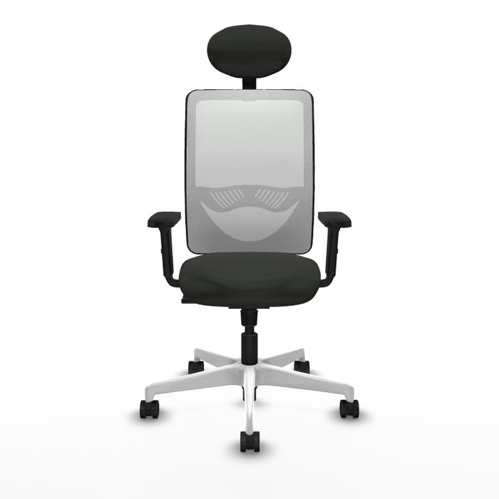 PIQUERAS Y CRESPO Silla de oficina Zulema con Mecanismo Sincro, Negro/Blanco PIQUERAS Y CRESPO Silla de oficina Zulema con Mecanismo Sincro, Negro/Blanco