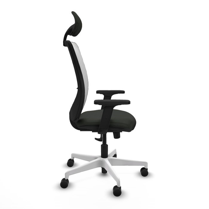 PIQUERAS Y CRESPO Silla de oficina Zulema con Mecanismo Sincro, Negro/Blanco PIQUERAS Y CRESPO Silla de oficina Zulema con Mecanismo Sincro, Negro/Blanco