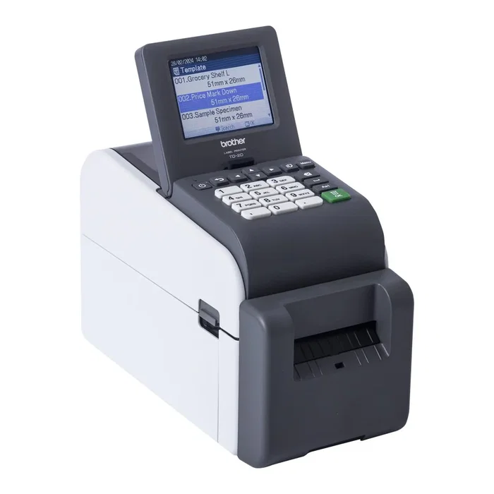 Brother TD-2320DSA203 Impresora de etiquetas térmica directa con pantalla táctil