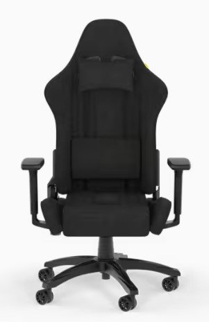 Corsair CF-9010051-WW SILLA GAMING TC100 RELAXED FABRIC NEGRA