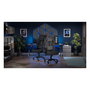 Corsair TC100 RELAXED Silla Gaming Ergonómica con Respaldo Reclinable, Reposabrazos 2D y Acolchado de Tela - Color Negro