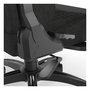Corsair TC100 RELAXED Silla Gaming Ergonómica con Respaldo Reclinable, Reposabrazos 2D y Acolchado de Tela - Color Negro