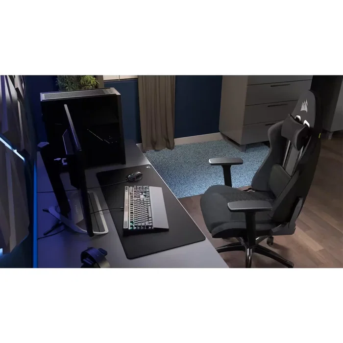 Corsair TC100 RELAXED Silla Gaming de Tela Negra Corsair TC100 RELAXED Silla Gaming de Tela Negra