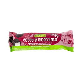 RAPUNZEL Barrita de Coco con Chocolate Negro 50g Bio