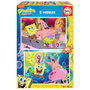 Educa Puzzle Bob Esponja 2x48 piezas